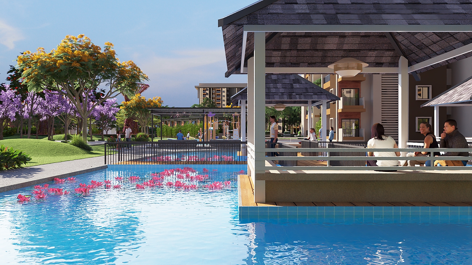 NPS Natures Nest Lotus Pool Clubhouse Premium Lifestyle East Bangalore