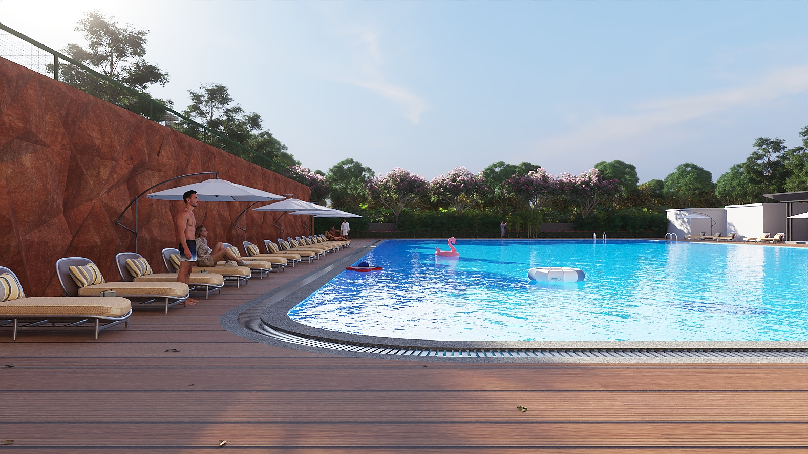 NPS Natures Nest Olympic Swimming Pool Luxury Amenity East Bangalore