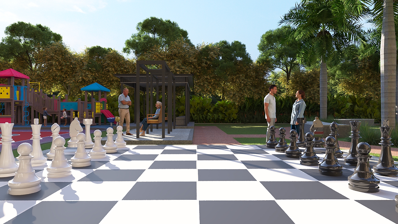 NPS Natures Nest Chess Garden Senior Citizens Recreation East Bangalore