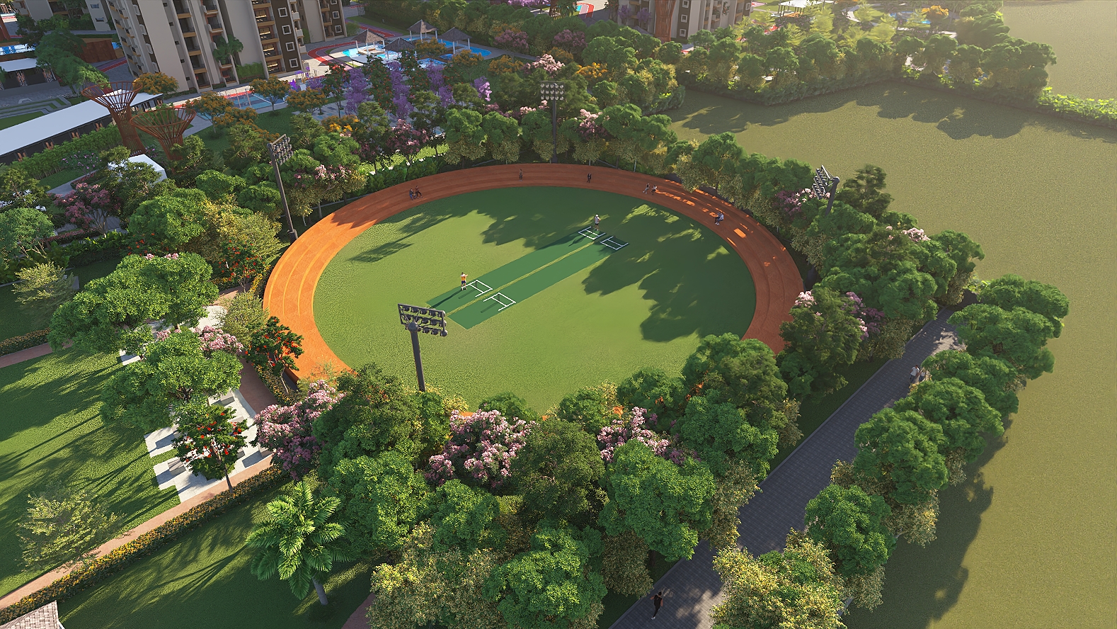 NPS Natures Nest Architect Water Feature Luxury Landscape Kanamangala East Bangalore